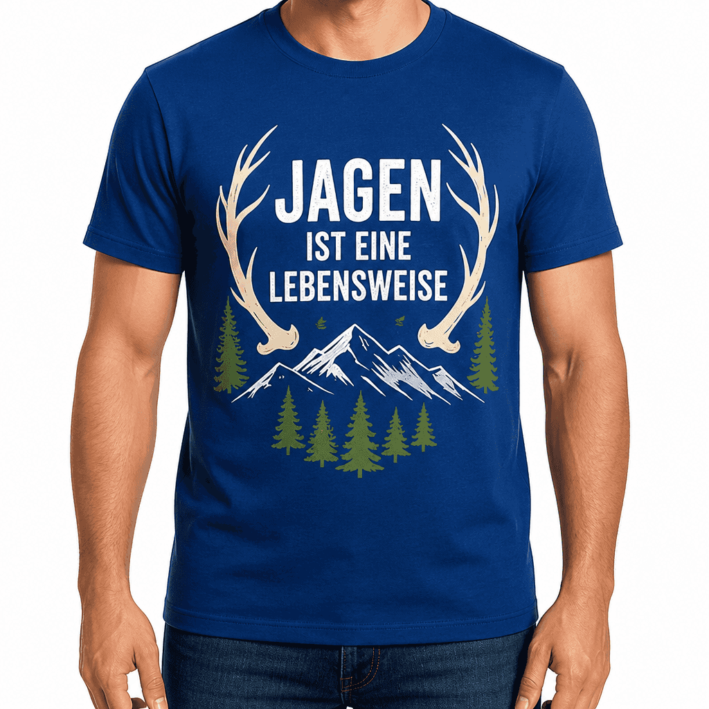 Jagd-T-Shirt – JAGEN IST EINE LEBENSWEISE