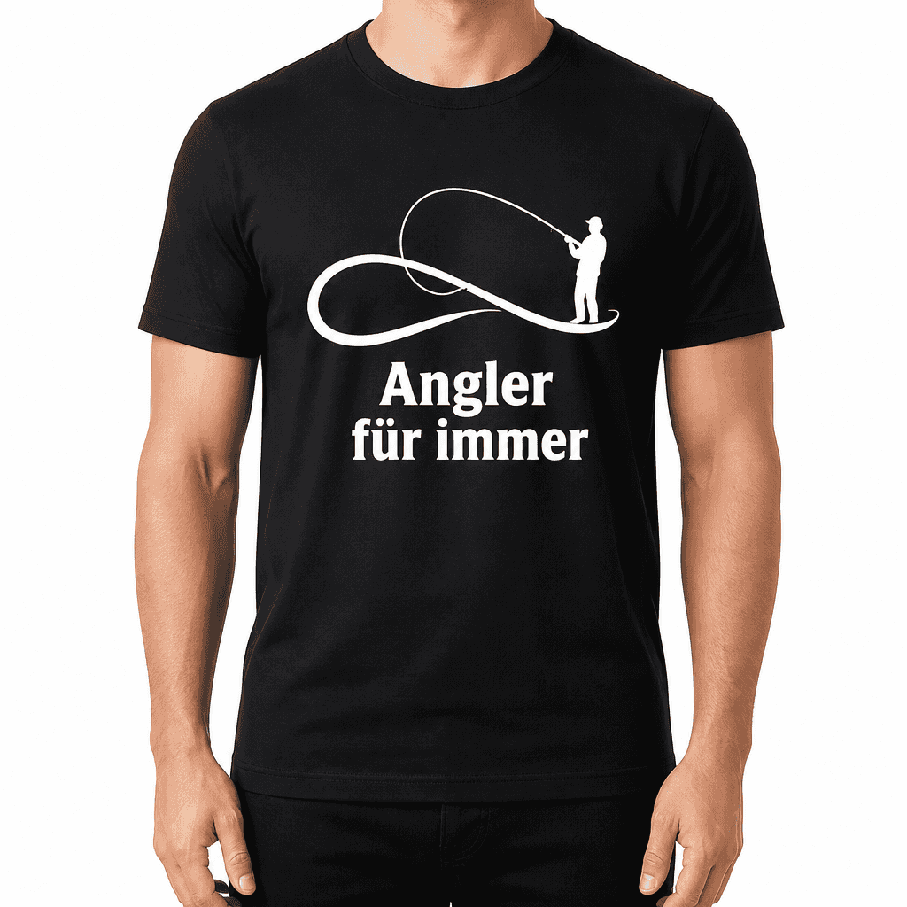 Angler-T-Shirt – Angler für immer