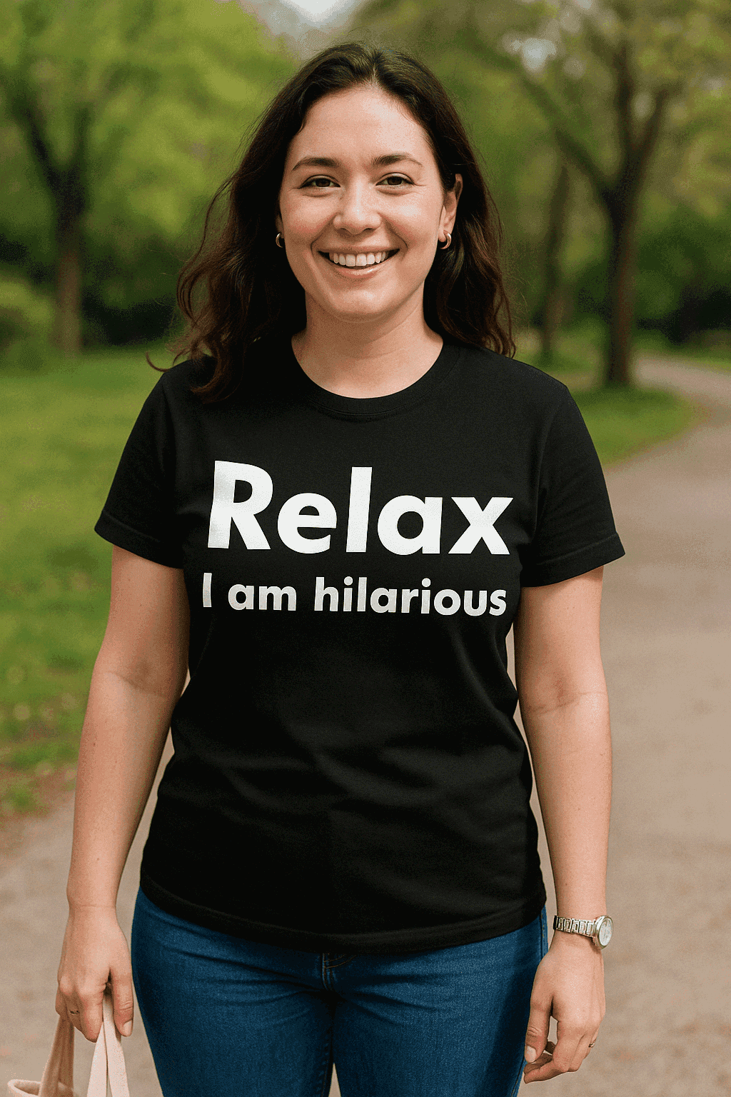 Lustiges T-Shirt Relax I am hilarious