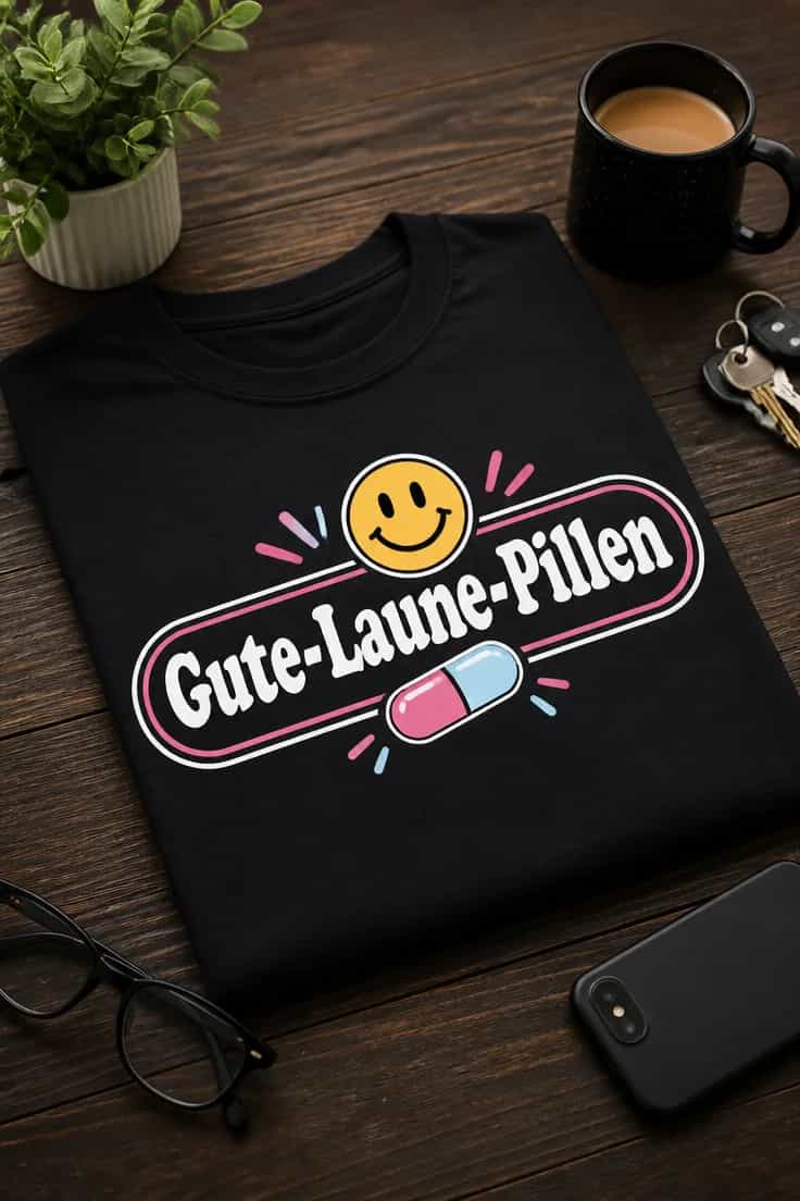 Lustiges T-Shirt Gute-Laune-Pillen