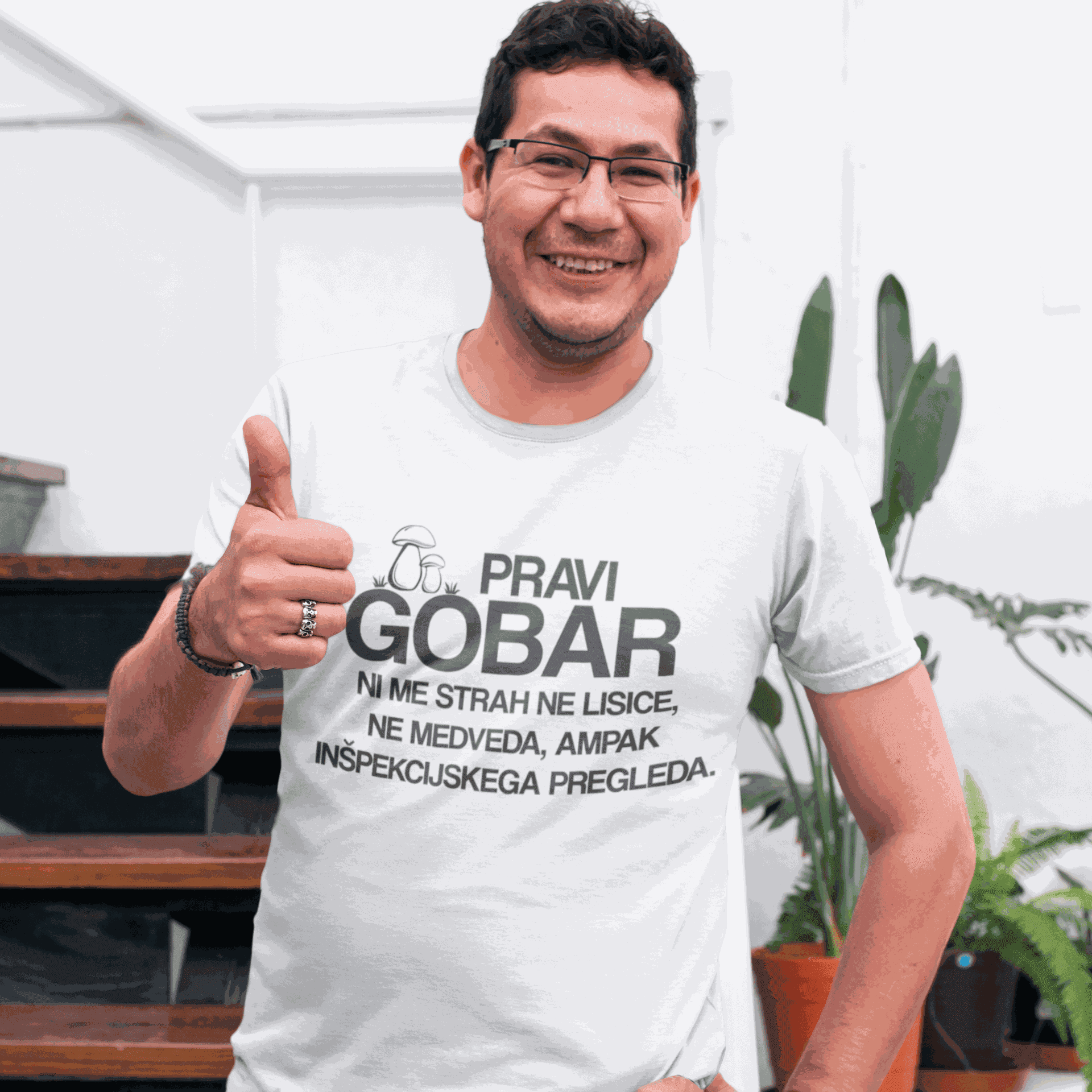 Lustiges T-Shirt Schwammerlsucher fürchtet Pilzkontrolle