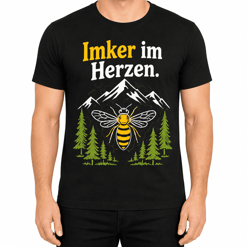 Imker-T-Shirt – Imker im Herzen.