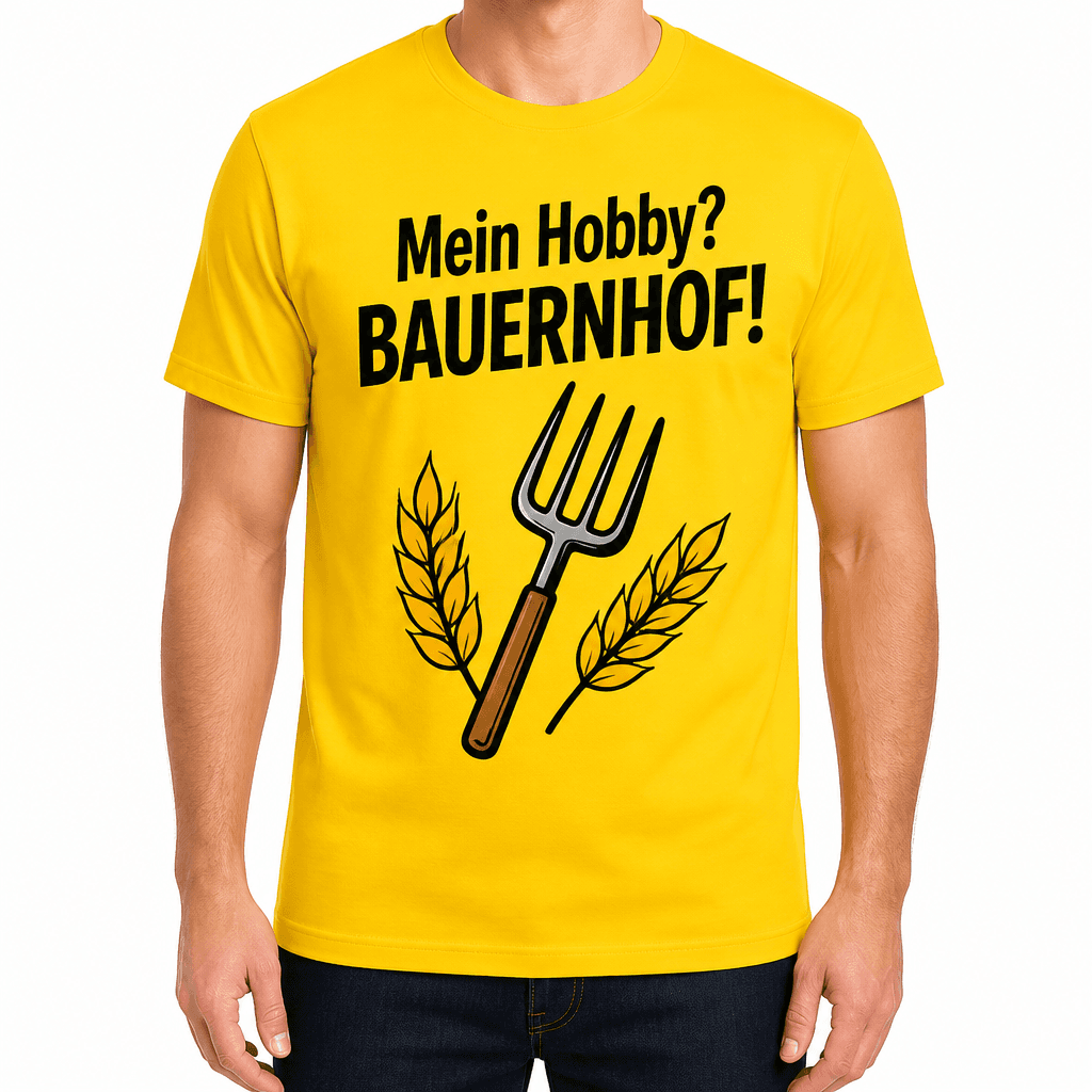 Bauern-T-Shirt – Mein Hobby? BAUERNHOF!