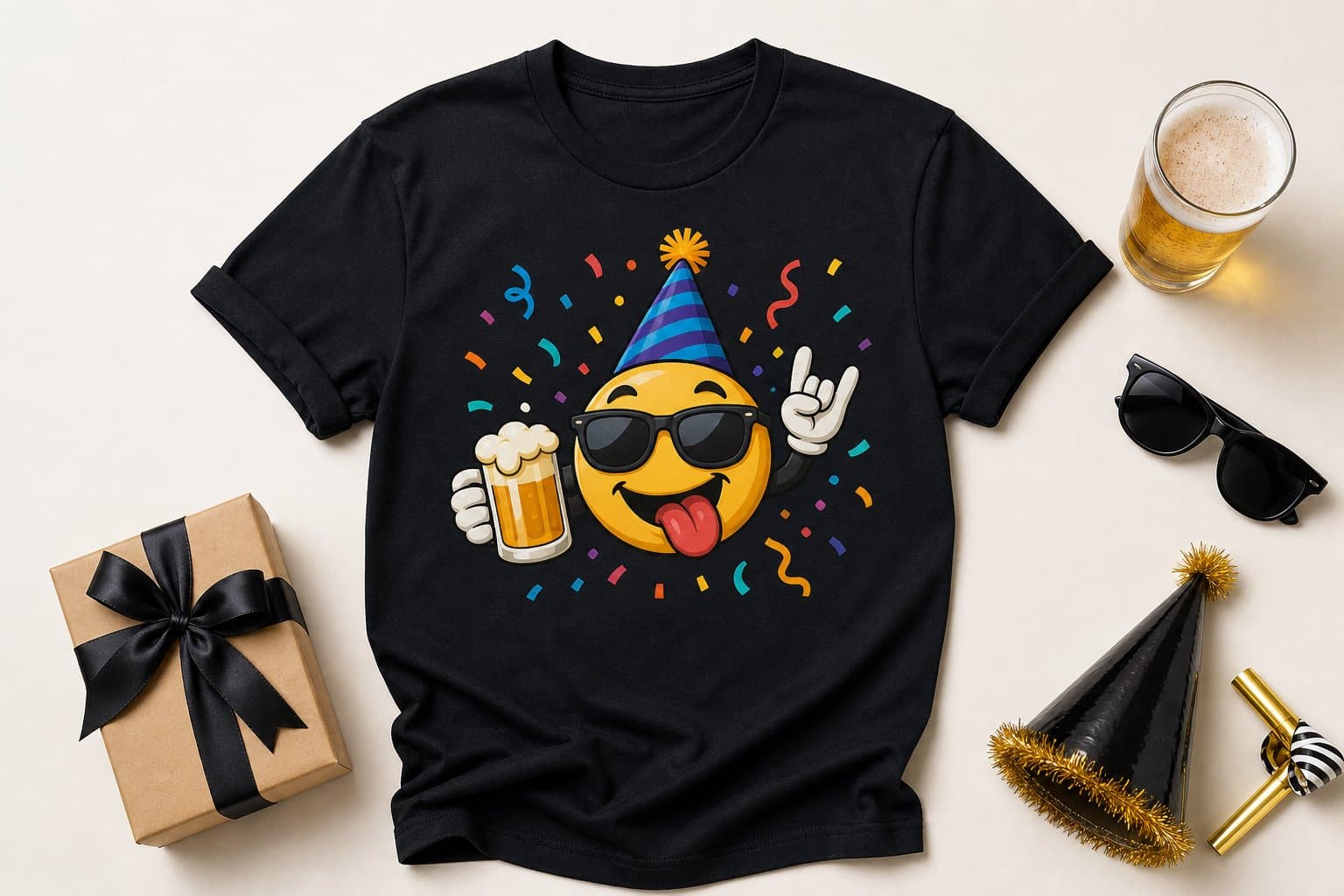 Lustige T-Shirts zum Geburtstag für Männer