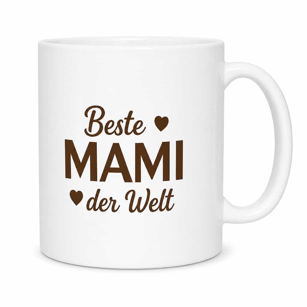 Lustige Tasse beste Mami der Welt