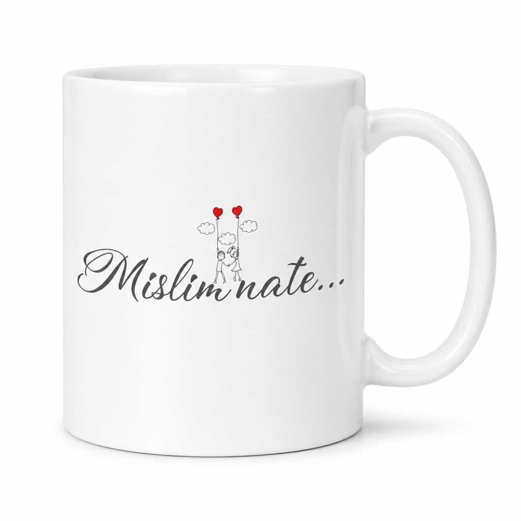 Lustige Tasse I denk an di