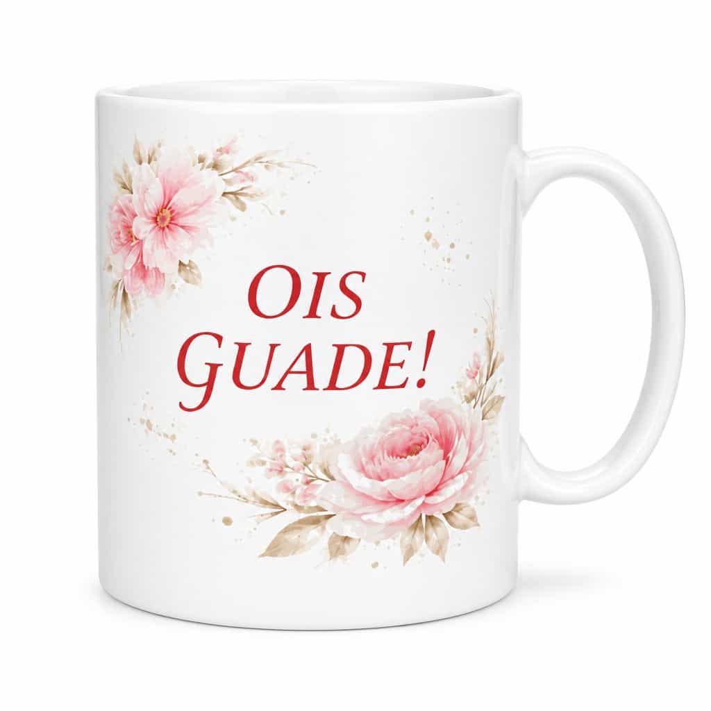 Lustige Tasse Ois Guade