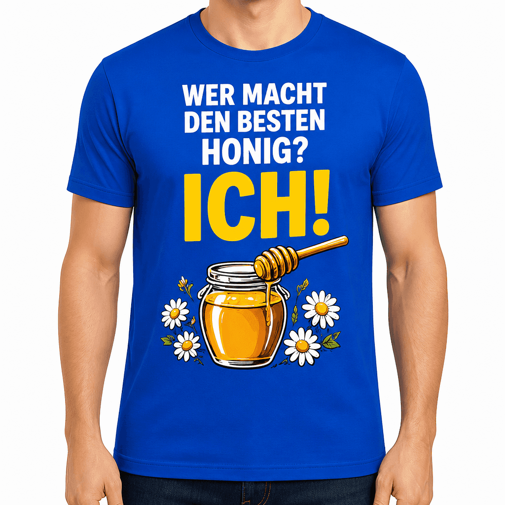 Imker-T-Shirt – WER MACHT DEN BESTEN HONIG? ICH!