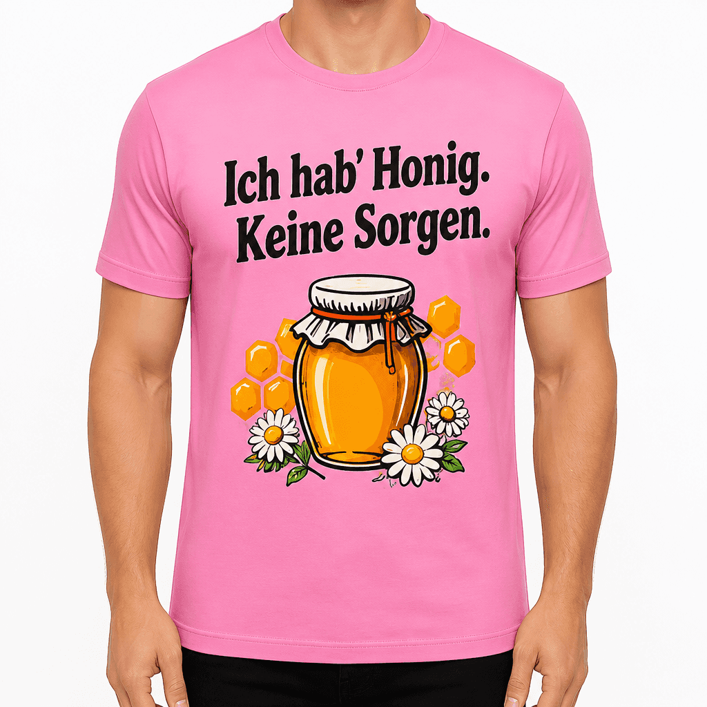 Imker-T-Shirt – Ich hab' Honig. Keine Sorgen.