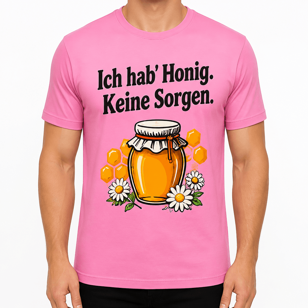Imker-T-Shirt – Ich hab' Honig. Keine Sorgen.