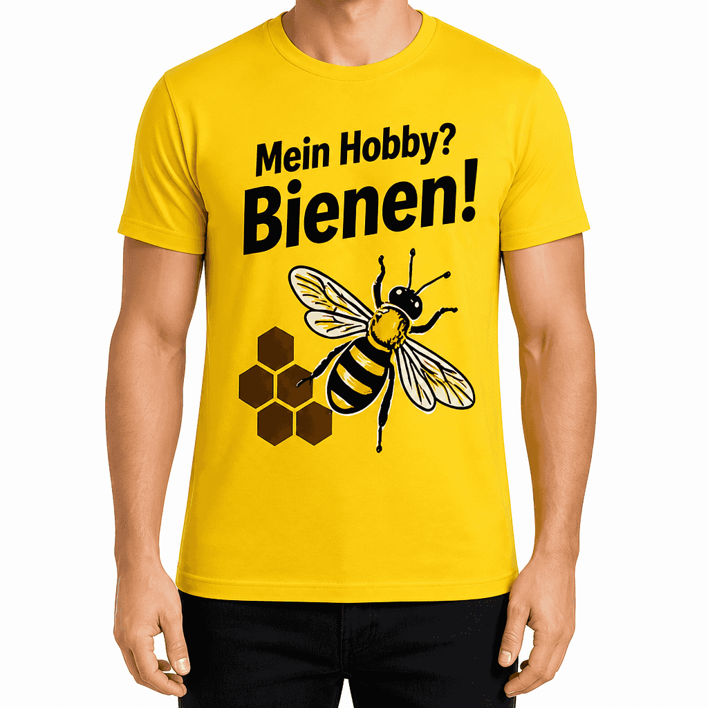 Imker-T-Shirt – Mein Hobby? Bienen!