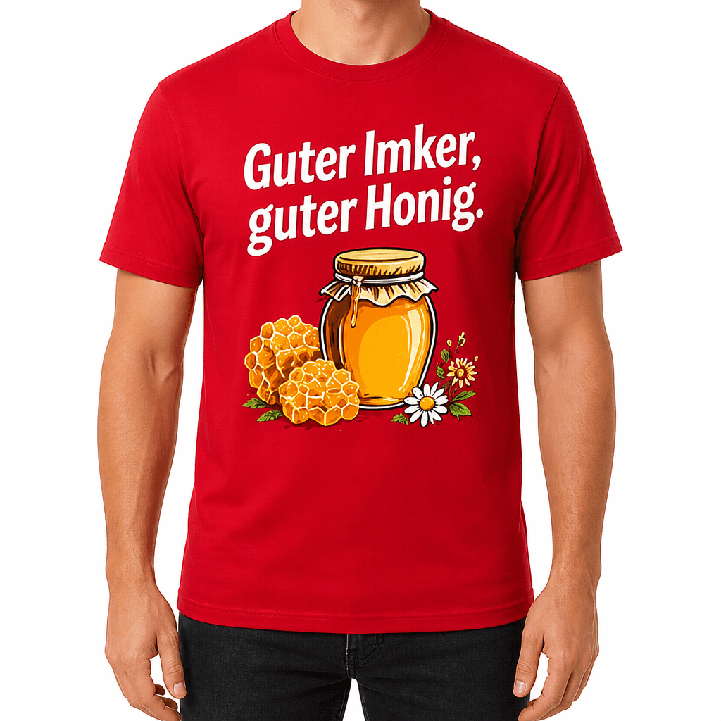 Imker-T-Shirt – Guter Imker, guter Honig.