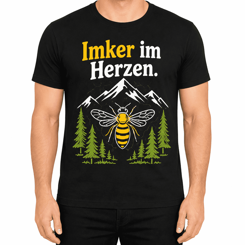 Imker-T-Shirt – Imker im Herzen.
