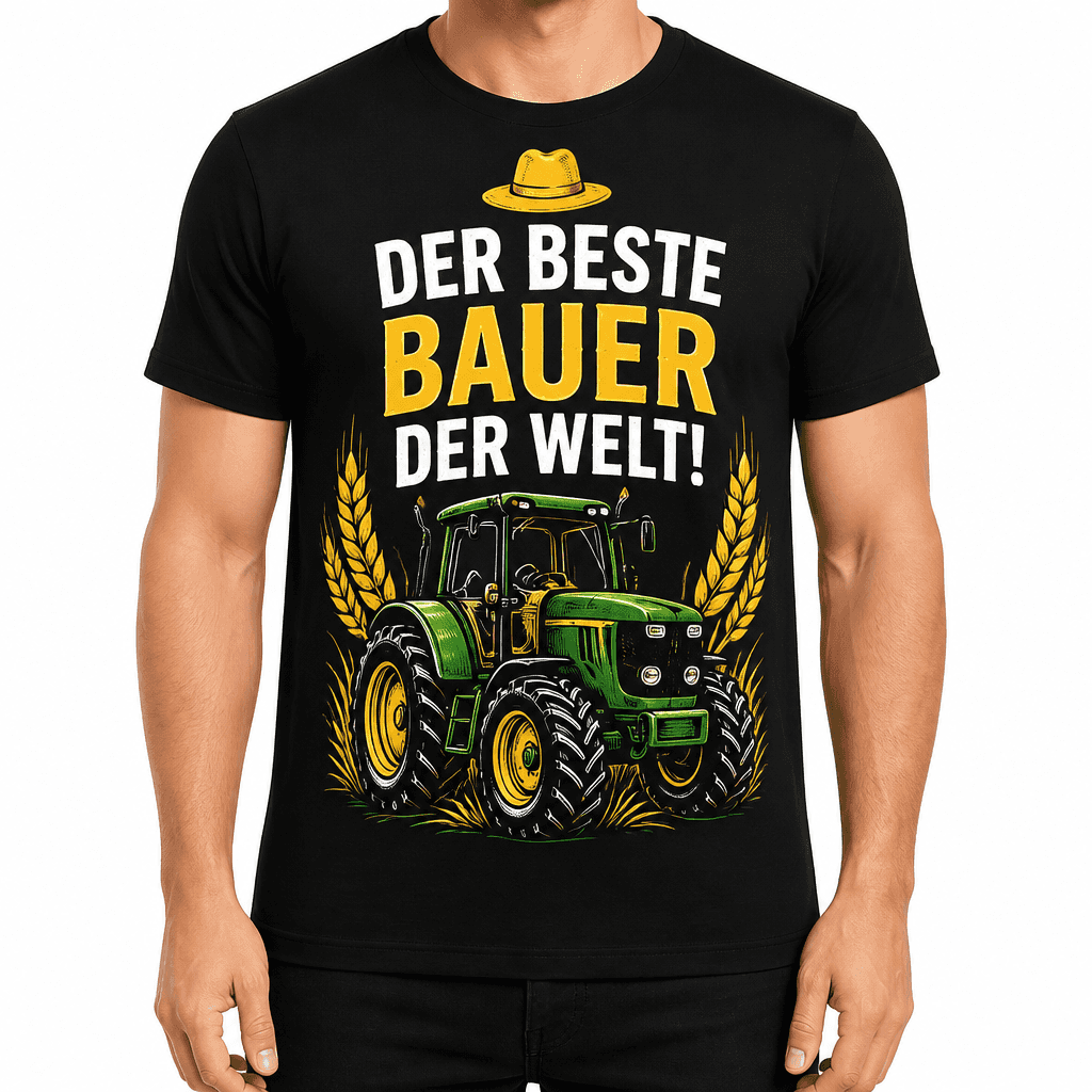 Bauern-T-Shirt – DER BESTE BAUER DER WELT!