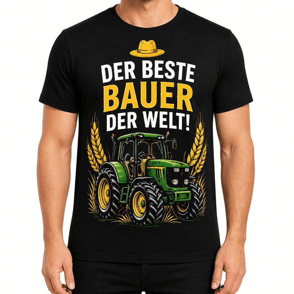 Bauern-T-Shirt – DER BESTE BAUER DER WELT!