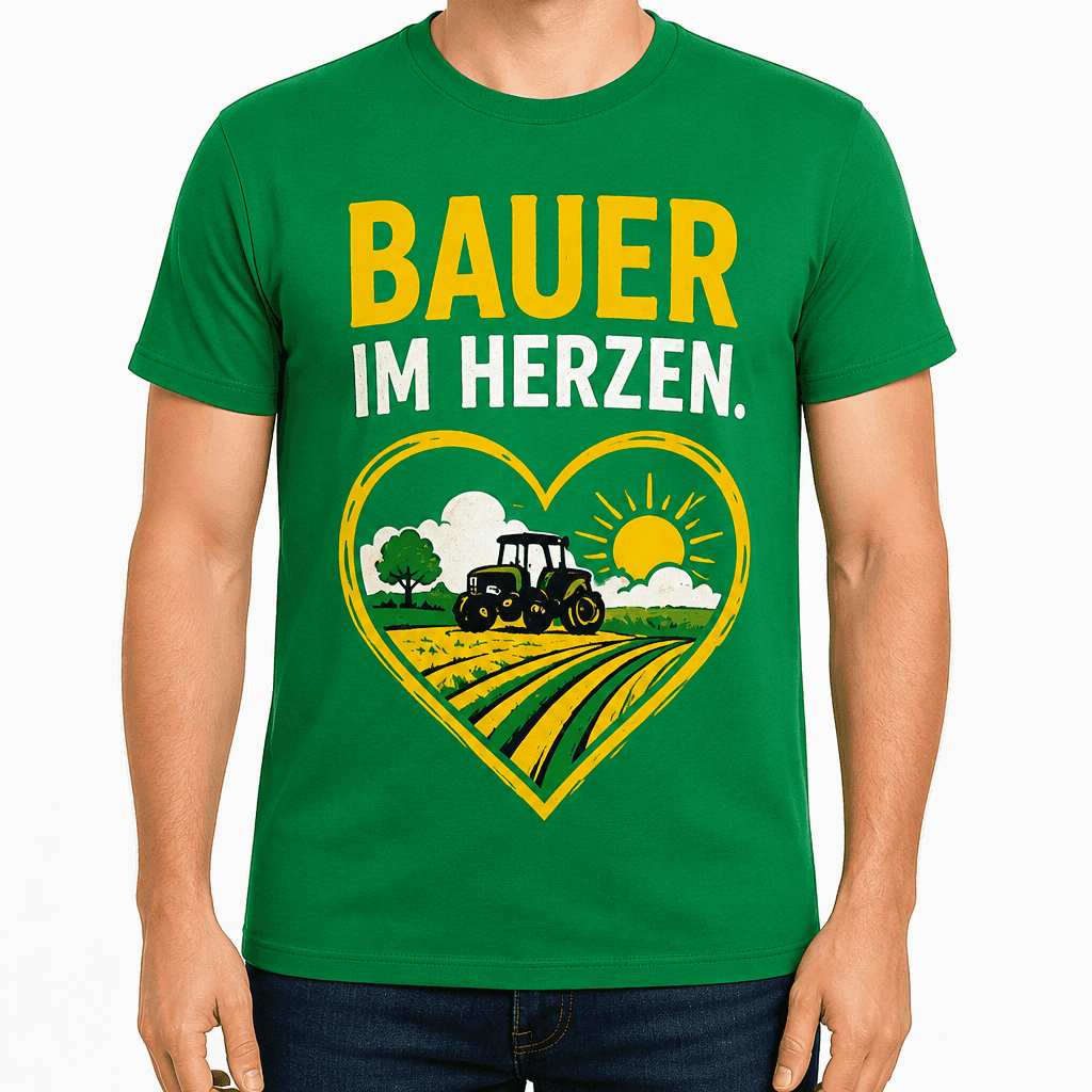 Bauern-T-Shirt – BAUER IM HERZEN.