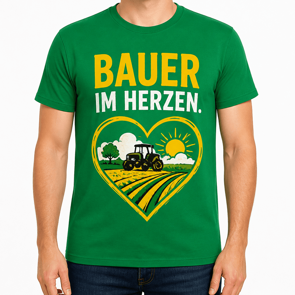 Bauern-T-Shirt – BAUER IM HERZEN.