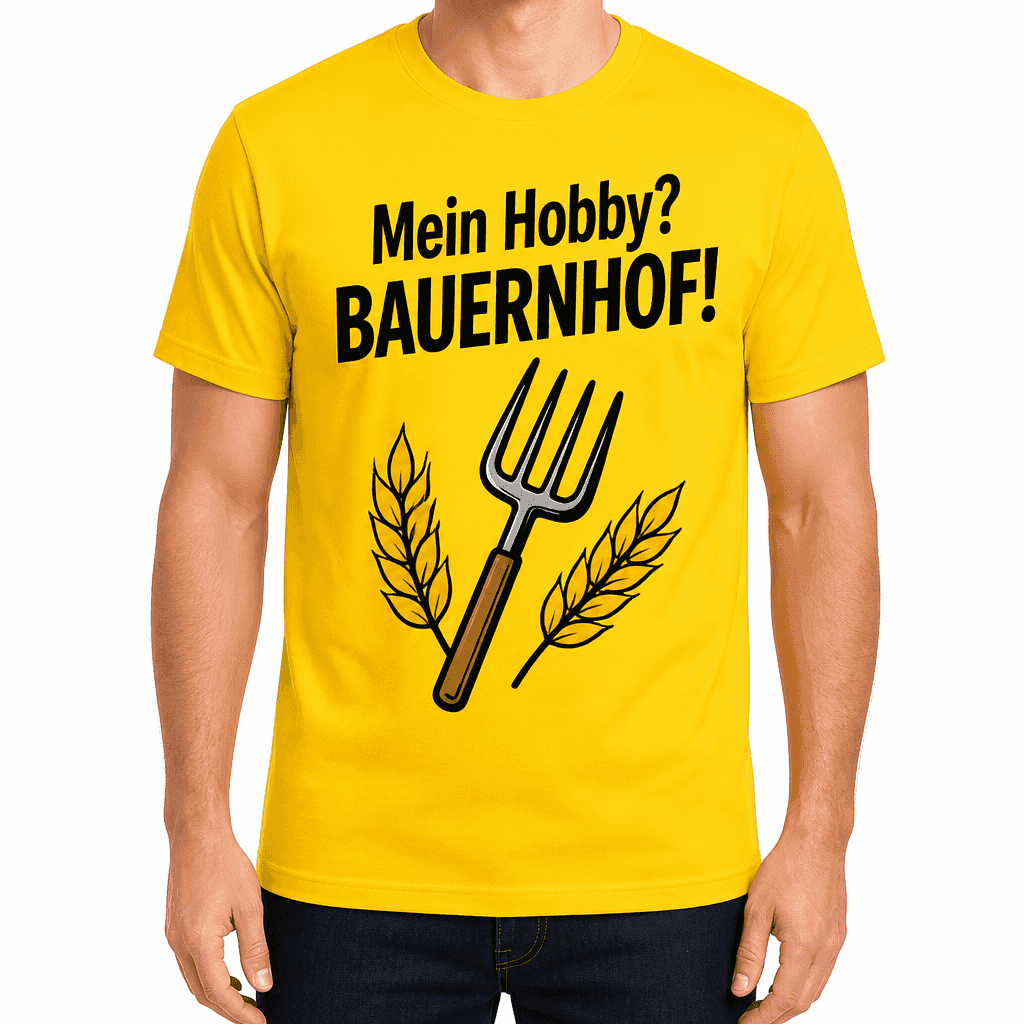 Bauern-T-Shirt – Mein Hobby? BAUERNHOF!