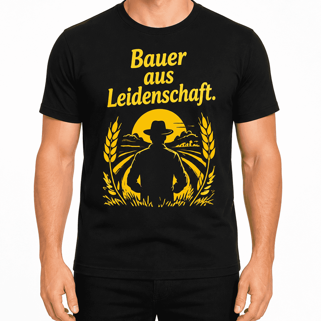 Bauern-T-Shirt – Bauer aus Leidenschaft.