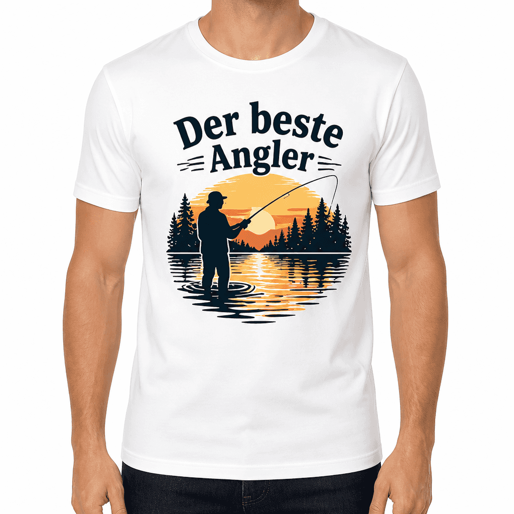 Angler-T-Shirt – Der beste Angler