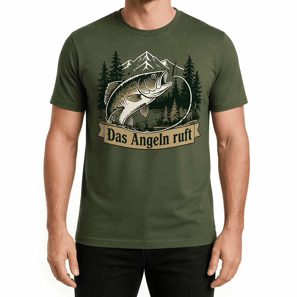 Angler-T-Shirt – Das Angeln ruft