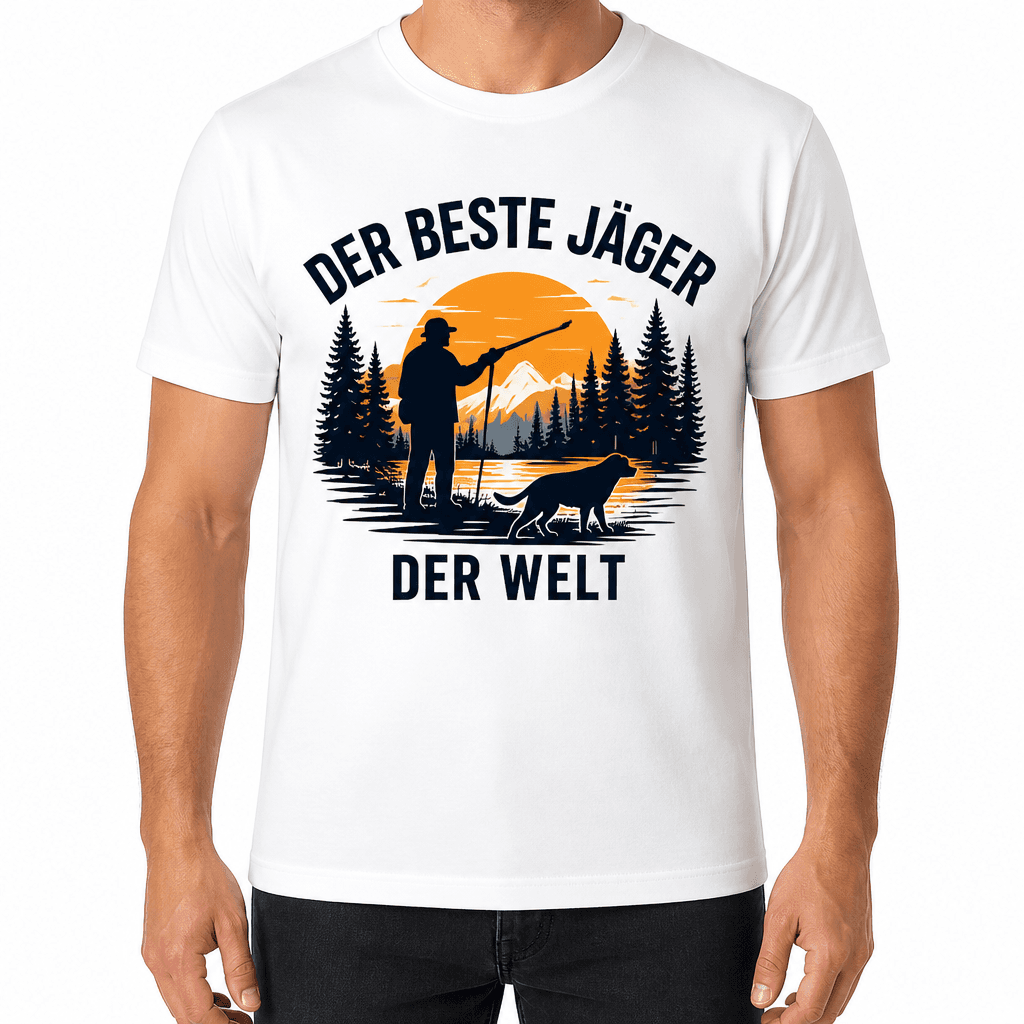 Jagd-T-Shirt – DER BESTE JÄGER DER WELT