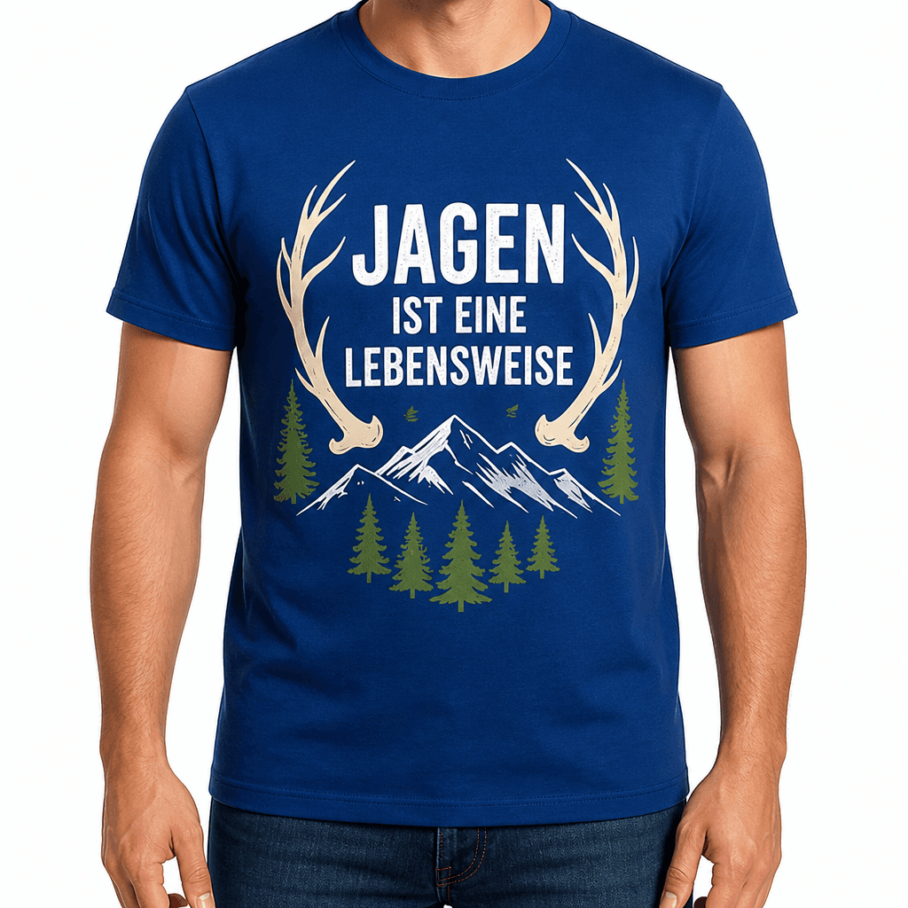 Jagd-T-Shirt – JAGEN IST EINE LEBENSWEISE