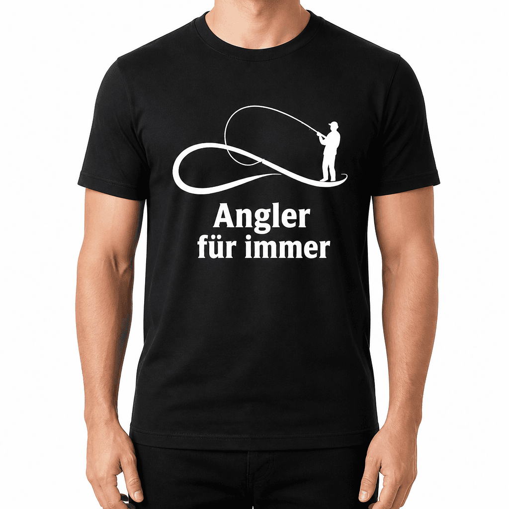 Angler-T-Shirt – Angler für immer