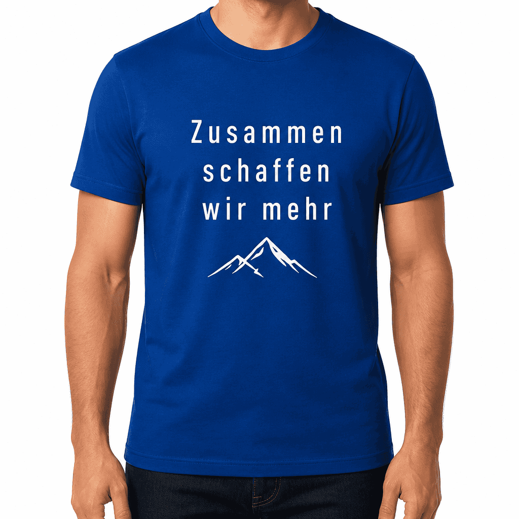 Kolleg*innen-T-Shirt – Zusammen schaffen wir mehr