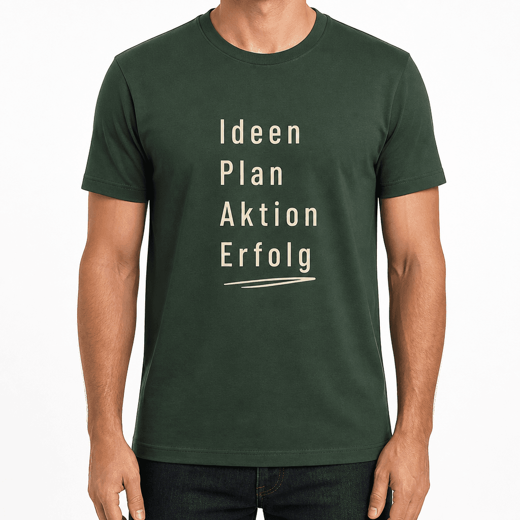 Kolleg*innen-T-Shirt – Ideen Plan Aktion Erfolg
