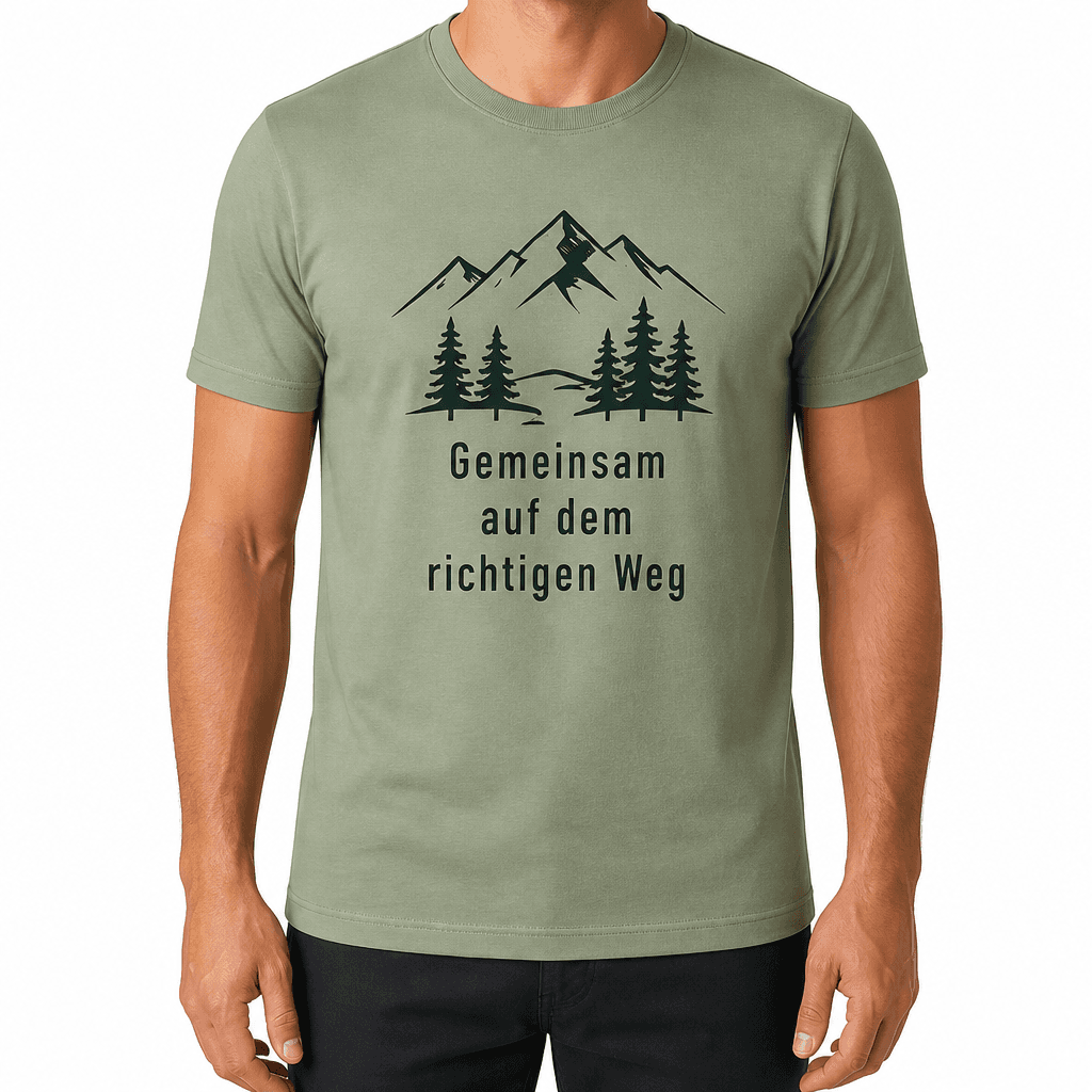 Kolleg*innen-T-Shirt – Gemeinsam auf dem richtigen Weg