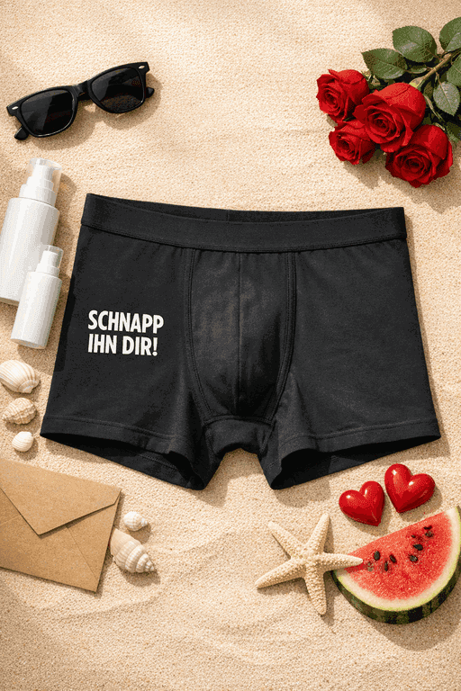 Herren-Boxershorts „SCHNAPP IHN DIR!“