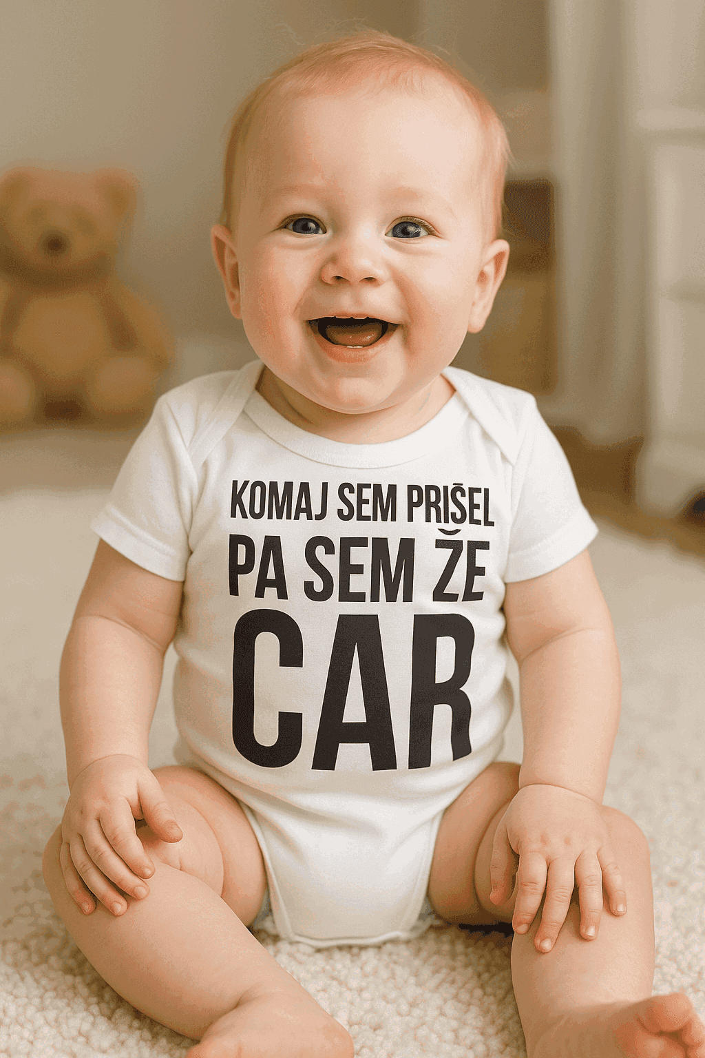 Lustiger Baby Body kaum da schon Kaiser