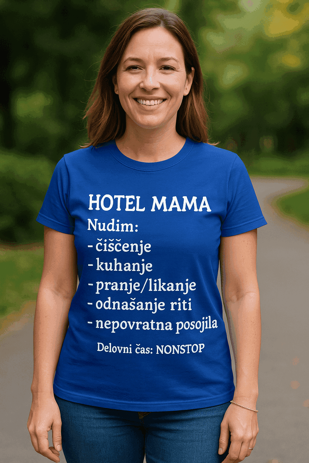 Lustiges T-Shirt Hotel Mama Geöffnet Nonstop