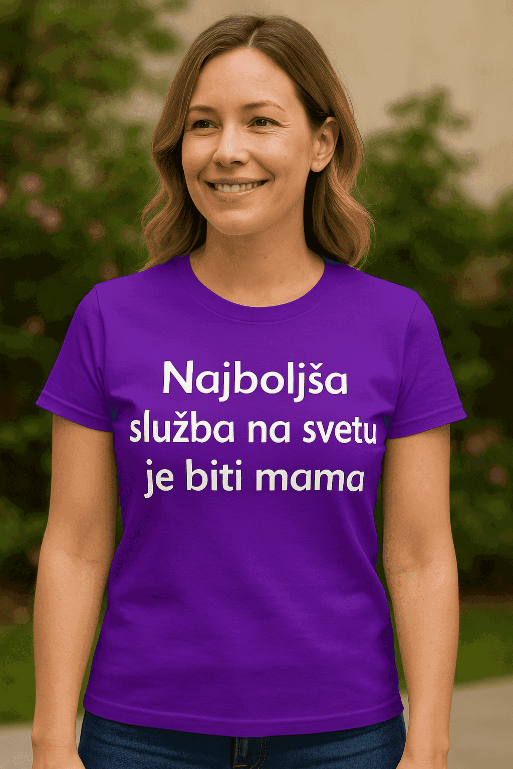 Lustiges T-Shirt bester Job der Welt Mama