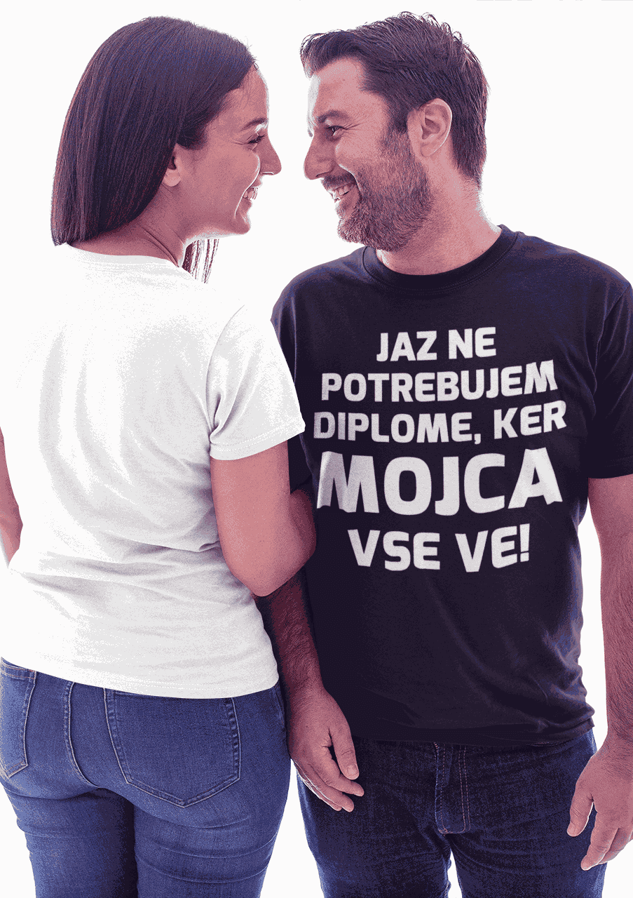 Lustiges T-Shirt kein Diplom mit eigenem Namen