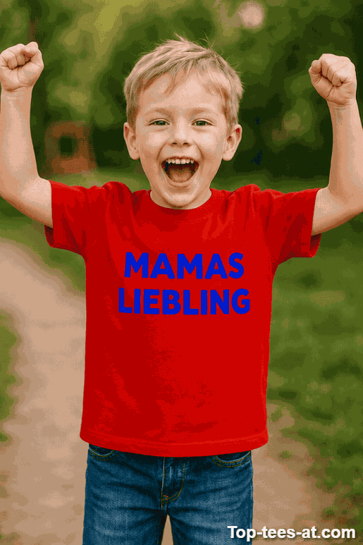 Kinder T-Shirt Mamas Liebling