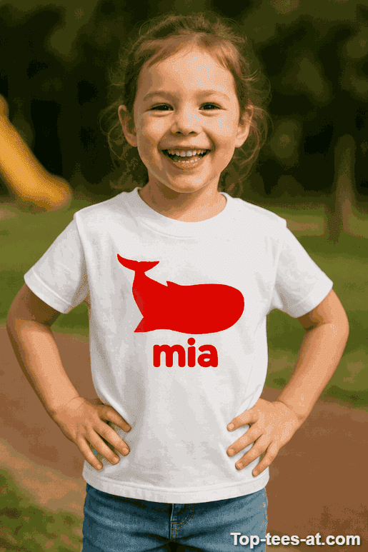 Kinder T-Shirt Wal mit eigenem Namen