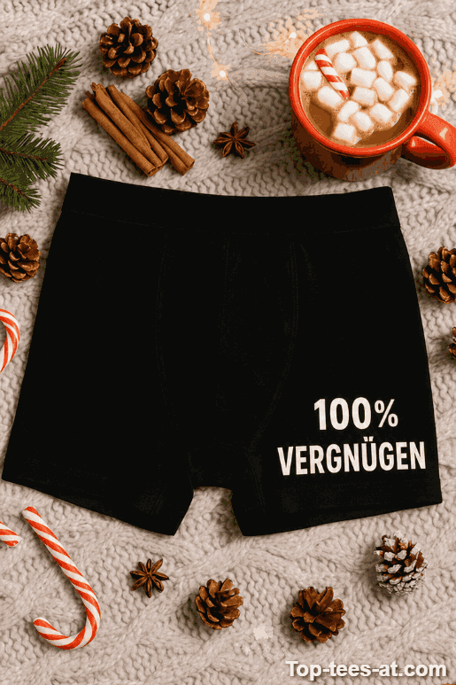Lustige Boxershorts 100% Vergnügen
