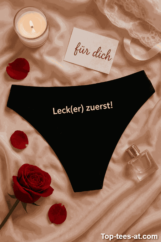 Lustige Damen Unterwäsche Lecker zuerst