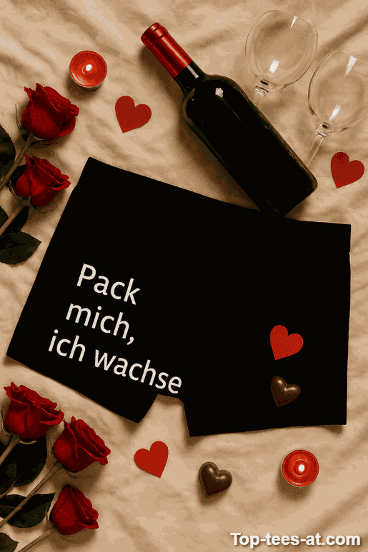 Lustige Herren Unterwäsche pack mich ich wachse