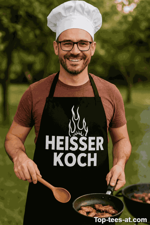 Lustige Schürze Heißer Koch
