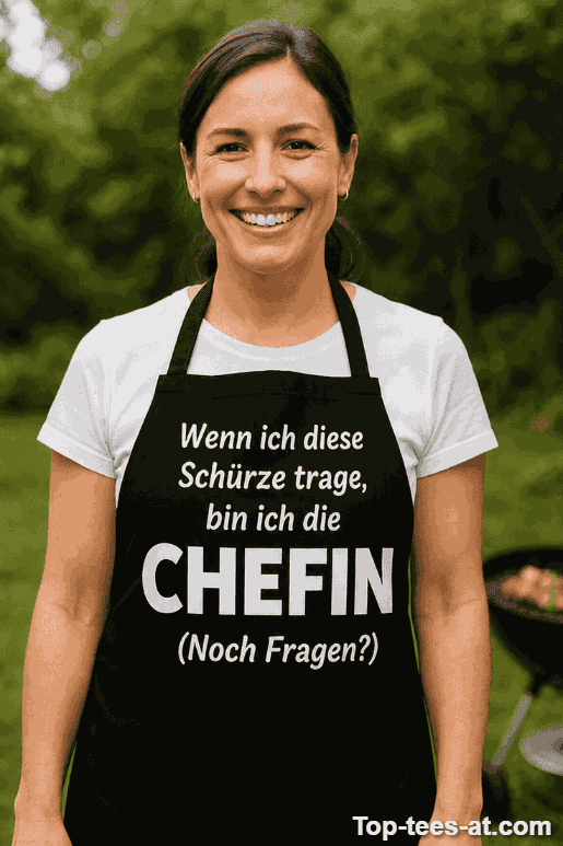 Lustige Schürze Ich bin die Chefin
