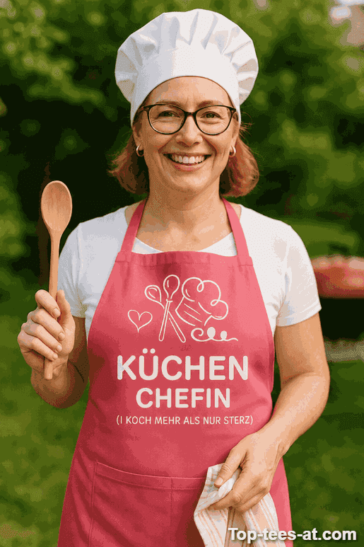 Lustige Schürze Küchenchefin