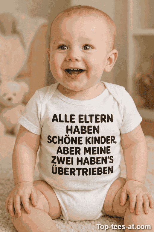 Lustiger Baby Body Eltern haben es übertrieben