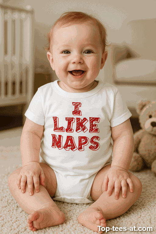 Lustiger Baby Body I Like Naps