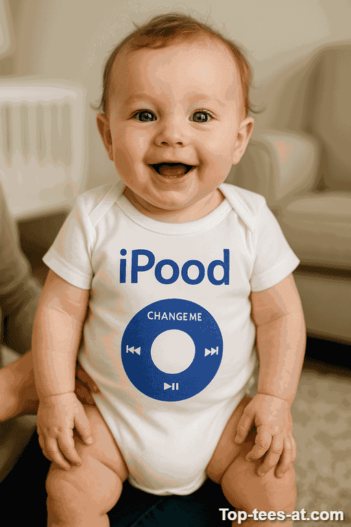 Lustiger Baby Body iPood