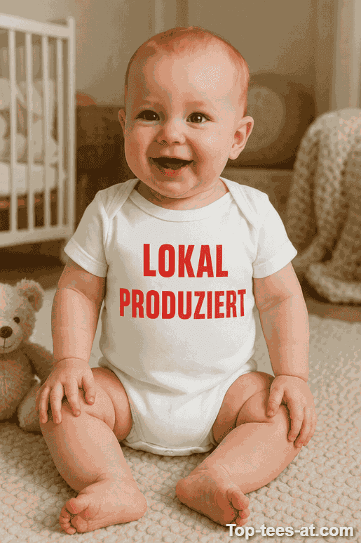 Lustiger Baby Body Lokal Produziert