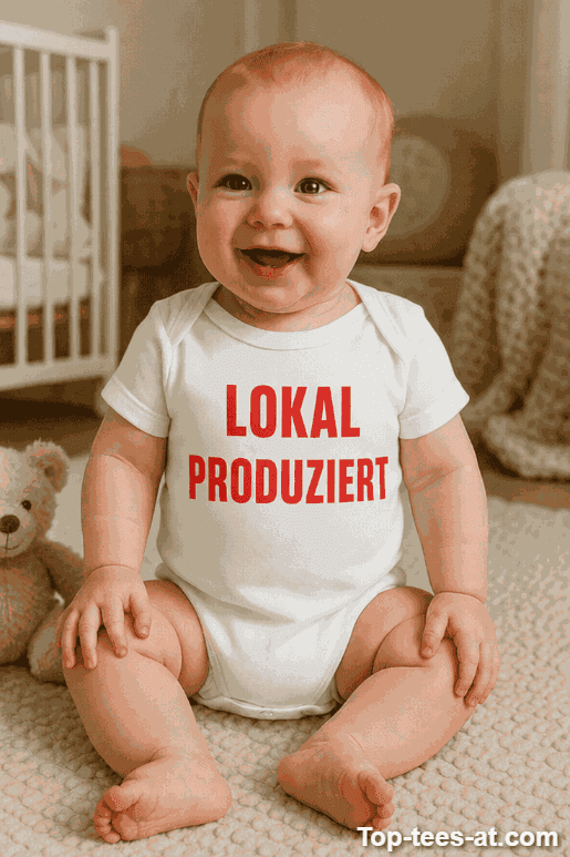 Lustiger Baby Body Lokal Produziert