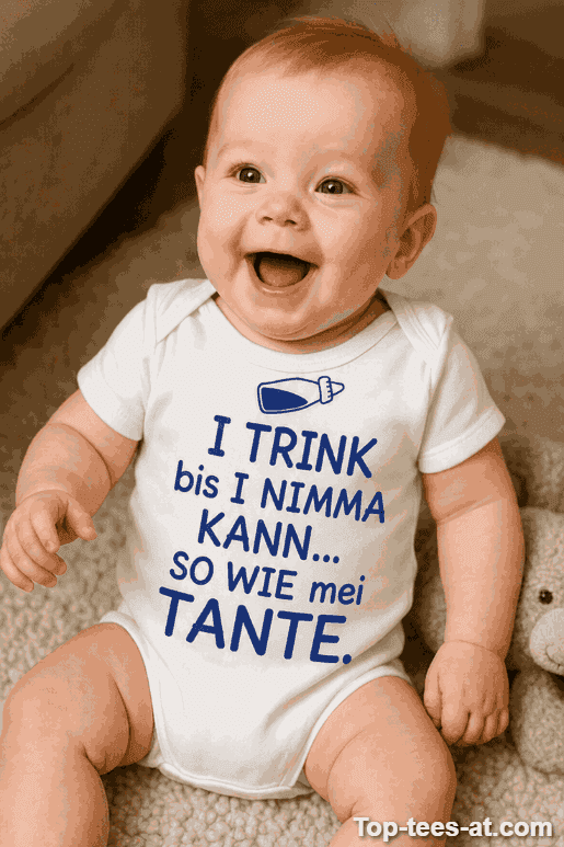 Baby-Body Trinken wie meine Tante – mit Wunschname